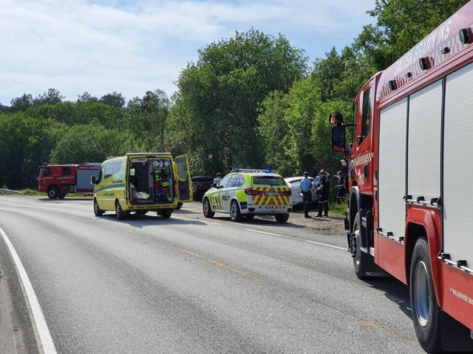 HØYE DØDSTALL. En kvinne i 50-årene omkom i en trafikkulykke i Sagelva i slutten av juni 2022. HØYE DØDSTALL. En kvinne i 50-årene omkom i en trafikkulykke i Sagelva i slutten av juni 2022. Foto: Arkiv