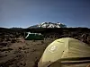 I DET FJERNE. Toppen av Kilimanjaro sett fra Shira II Camp. Foto: Privat