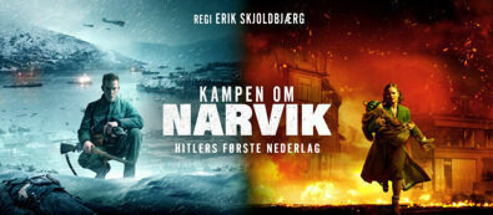 Billettene til førpremieren på Kampen om Narvik på Fauske kino går unna. Billettene til førpremieren på Kampen om Narvik på Fauske kino går unna. Foto: StorylineNor