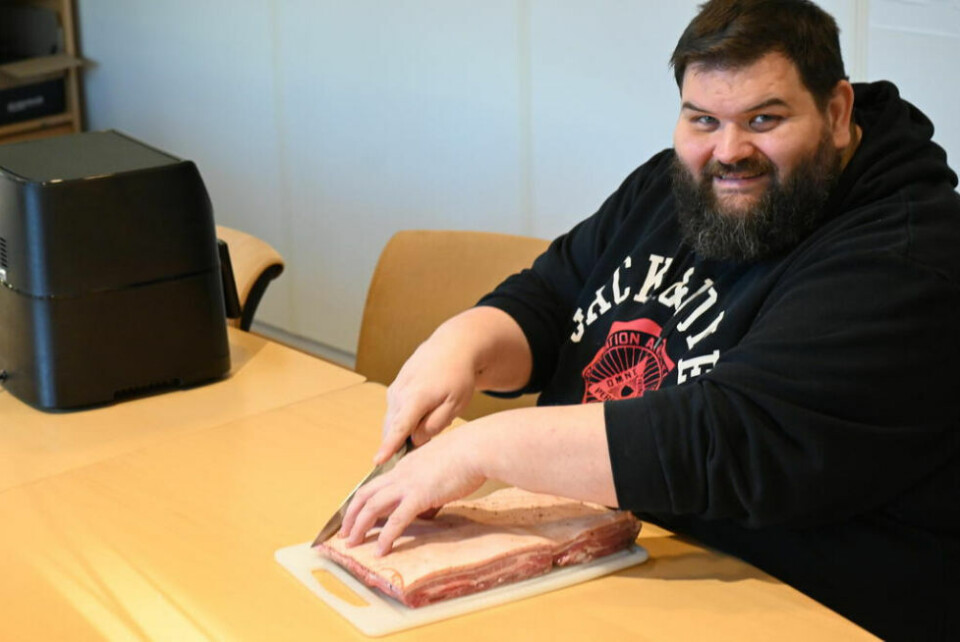 Ribbe i airfryer. Ribbetest 2022 Ribbe i airfryer. Ribbetest 2022 Foto: oto: Lise Ailin Rosvoll Berntzen