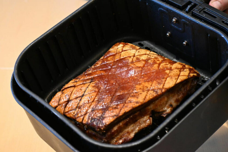 Ribbe i airfryer. Ribbetest 2022 Ribbe i airfryer. Ribbetest 2022 Foto: Lise Ailin Rosvoll Berntzen