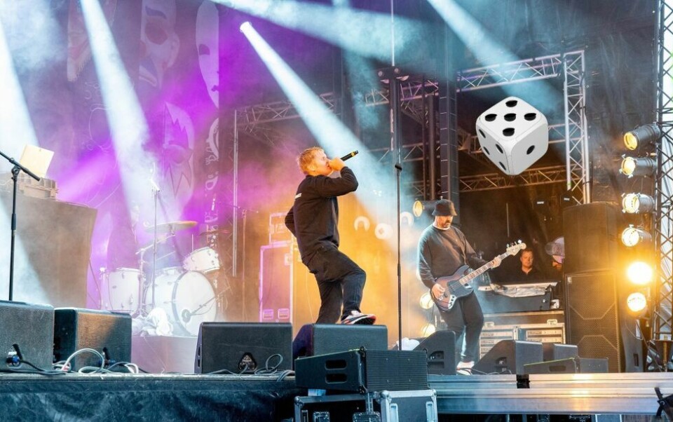 SOLID. Vinni var kongen på scenen fra start til slutt i Gata fredag. SOLID. Vinni var kongen på scenen fra start til slutt i Gata fredag. Foto: Anita Sjåvik