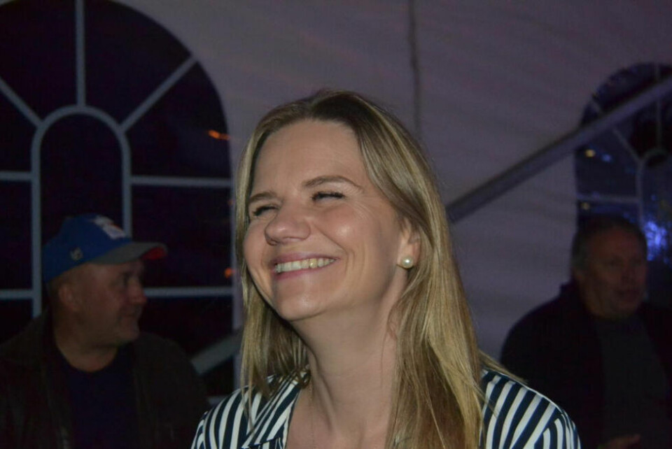 HYGGET SEG. Yvonne Løvgavlen (41) storkoste seg på festivalen. - Det er så mye positiv energi her, sier hun. HYGGET SEG. Yvonne Løvgavlen (41) storkoste seg på festivalen. - Det er så mye positiv energi her, sier hun.