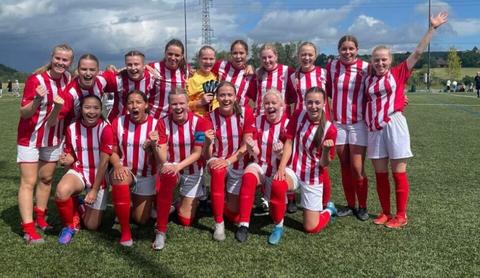 SEIER. Saltdalkameratene åpnet Norway Cup med storseier - selv om de sløste med sjansene. Tirsdag venter brasiliansk motstand når ubeseirede Karanba står på motsatt banehalvdel på Ekebergsletta. SEIER. Saltdalkameratene åpnet Norway Cup med storseier - selv om de sløste med sjansene. Tirsdag venter brasiliansk motstand når ubeseirede Karanba står på motsatt banehalvdel på Ekebergsletta. Foto: Morten Sjø