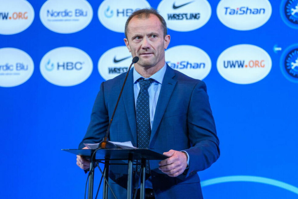 GIR SEG. Ørjan Wenberg fra Fauske er ikke aktuell som brytepresident videre. Nå skal jobb og Fauske AK får mer av tiden hans. GIR SEG. Ørjan Wenberg fra Fauske er ikke aktuell som brytepresident videre. Nå skal jobb og Fauske AK får mer av tiden hans. Foto: United World Wrestling