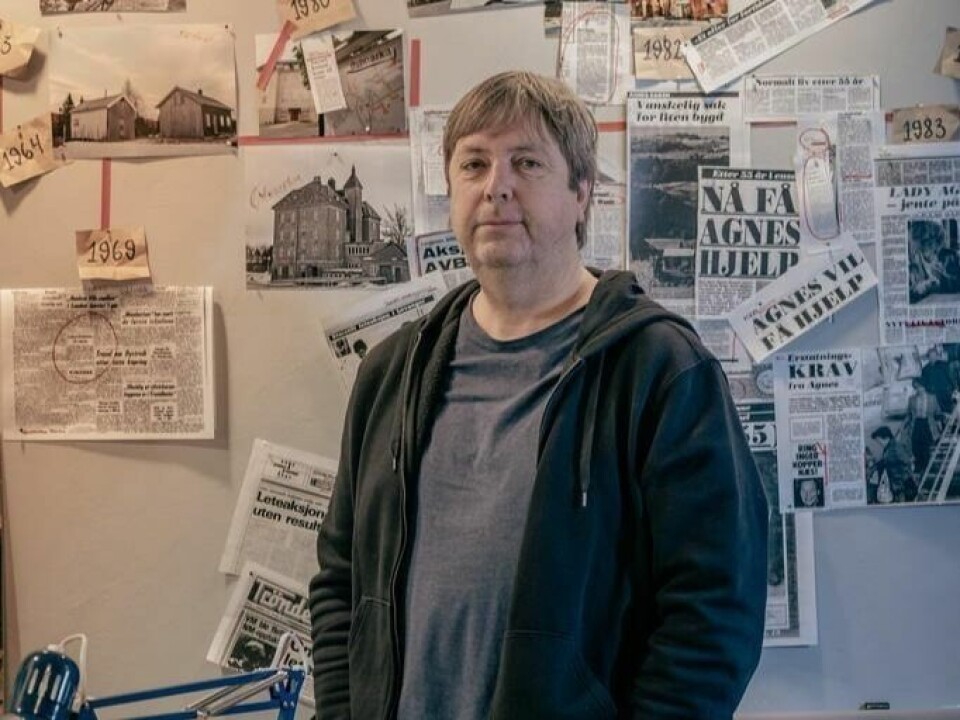 Tore Strømøy i dokumentaren Gåten Agnes på NRK TV. Tore Strømøy i dokumentaren Gåten Agnes på NRK TV. Foto: Vegard T. Blakstad/NRK