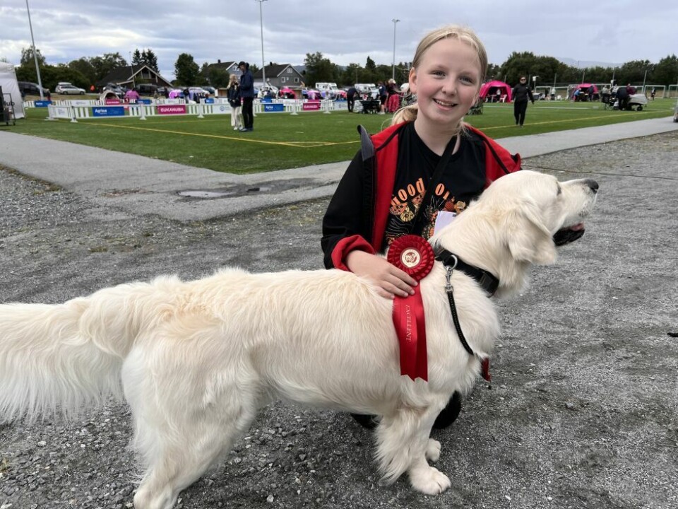 HundeutstillingIda og Bobby