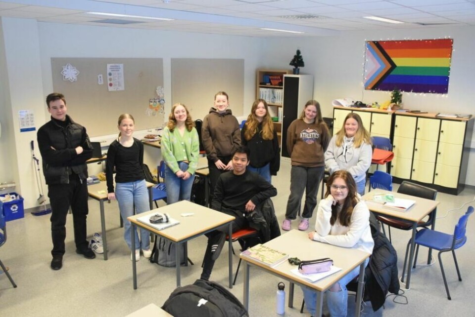 Alle foto: Eva S. WintherSIKKERT VALG. Frank-Jonas Sandnes i 10. klasse ved Straumen skole vil gå byggfag til neste år. Her i samtale med kontaktlærer og rådgiver Benedicte Post Kjenstabakk.GIR RÅD. Benedicte Post Kjenstadbakk er kontaktlærer og rådgiver for 10. klasse ved Straumen skole. Hun synes det har vært spennende å følge elevene i valg av utdanning. Alle foto: Eva S. Winther