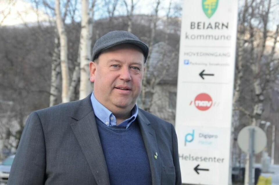 ENIG. Beiarn-ordfører André Kristoffersen stiller seg bak kravet fra kollega Rune Berg. ENIG. Beiarn-ordfører André Kristoffersen stiller seg bak kravet fra kollega Rune Berg. Foto: Maria Edvardsen