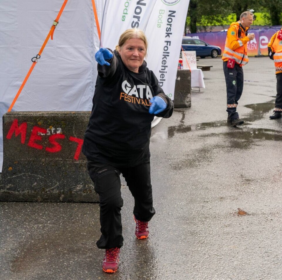 Gata-fredagenFRIVILLIG. Amalie Anita Stendal (56) har vært frivillig på Gata siden starten i 2018.