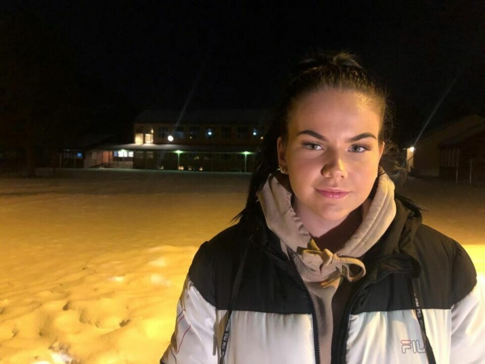 HEIER. Tiril Annie Pettersen er begeistret over det nye treffstedet. HEIER. Tiril Annie Pettersen er begeistret over det nye treffstedet. Foto: Helge Simonsen