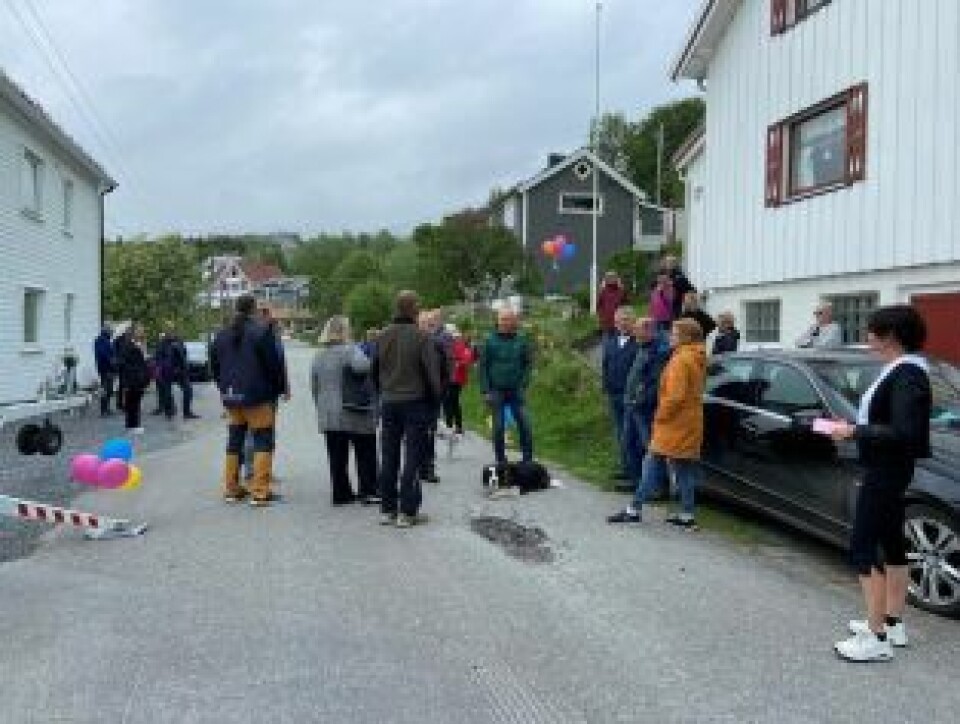 Høy temperatur under demonstrasjon i Finneidgata