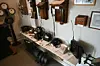 TELEFONI. I muséet får du et innblikk av mange deler av gruvehistorien. Telefoni var en sentral del av det. Foto: Kenneth Strømsvåg