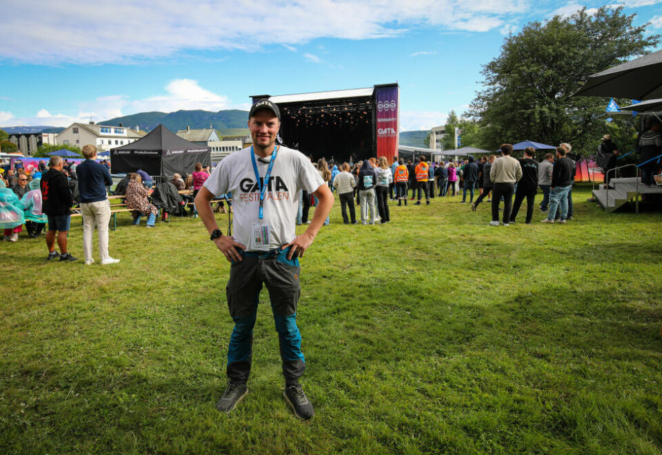 Allerede nå kan festivalsjef Morten Stavdal Trælnes glede alle som elsker Gata med at det blir festival neste sommer også. Allerede nå kan festivalsjef Morten Stavdal Trælnes glede alle som elsker Gata med at det blir festival neste sommer også. Foto: Lise Berntzen