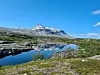Kjemåvatnet kommer inn som bonustur istedet for Satertind. Foto: Utlånt av Ti på topp