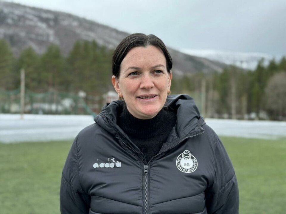 SYND. Daglig leder Jeanette Steen Kristensen synes det er synd at damelaget er trukket fa serien, etter at de - av flere grunner - rett og slett endte opp med for få spillere. SYND. Daglig leder Jeanette Steen Kristensen synes det er synd at damelaget er trukket fa serien, etter at de - av flere grunner - rett og slett endte opp med for få spillere. Foto: Erica Restoften