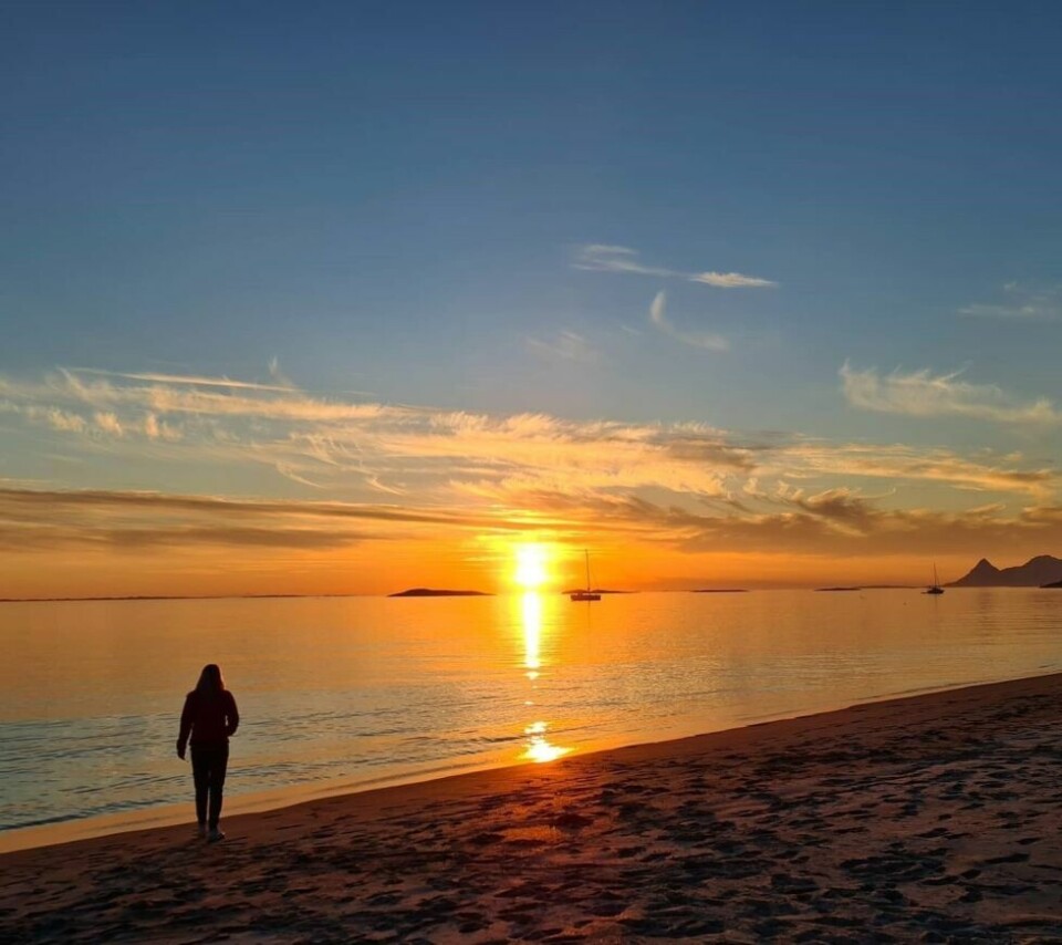 Sommerbilder-Langsanden, Sandhornøya.