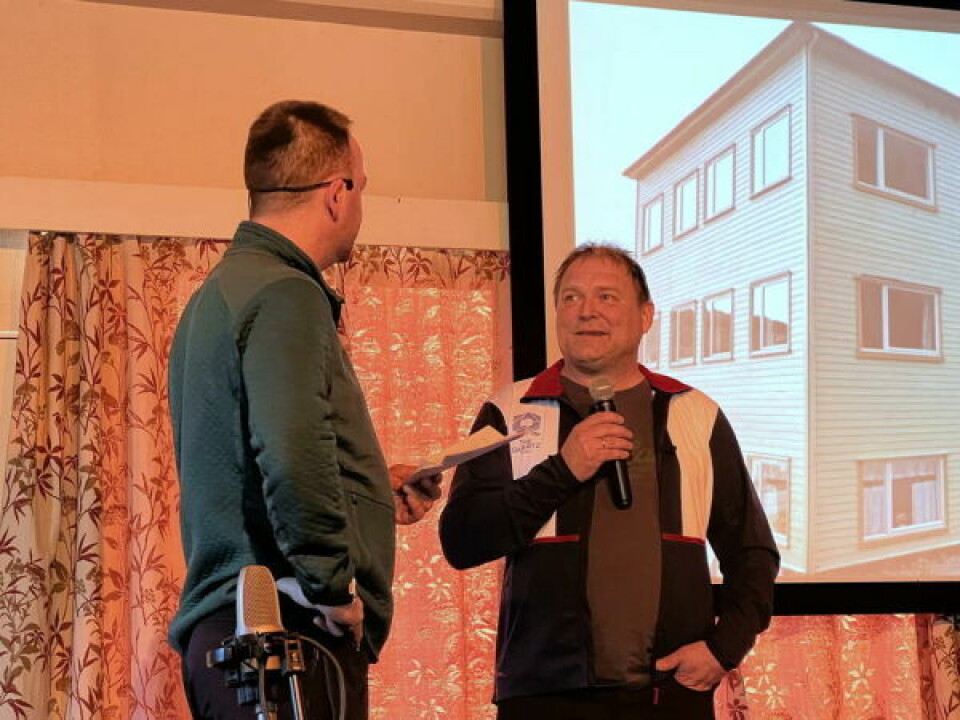 FRIVILLIGHET. Cato Lund i The Quartz Corp hyller den frivillige innsatsen som legges ned i Kobberløpet og sier de er stolt sponsor av rennet fra og med i år. FRIVILLIGHET. Cato Lund i The Quartz Corp hyller den frivillige innsatsen som legges ned i Kobberløpet og sier de er stolt sponsor av rennet fra og med i år. Foto: Espen Johansen