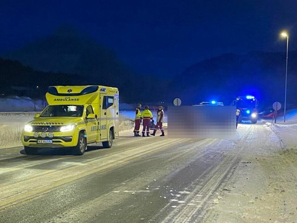 - Politiet har opplysninger om vogntoget som kan ha vært involvert Foto: Helge Simonsen