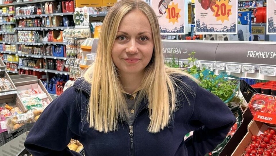 Tonje Setså, butikksjef Coop Prix Sulitjelma, butikken som i 2021 var kundefavoritten av alle Prix-butikkene i Norge. Tonje Setså, butikksjef Coop Prix Sulitjelma, butikken som i 2021 var kundefavoritten av alle Prix-butikkene i Norge. Foto: Espen Johansen