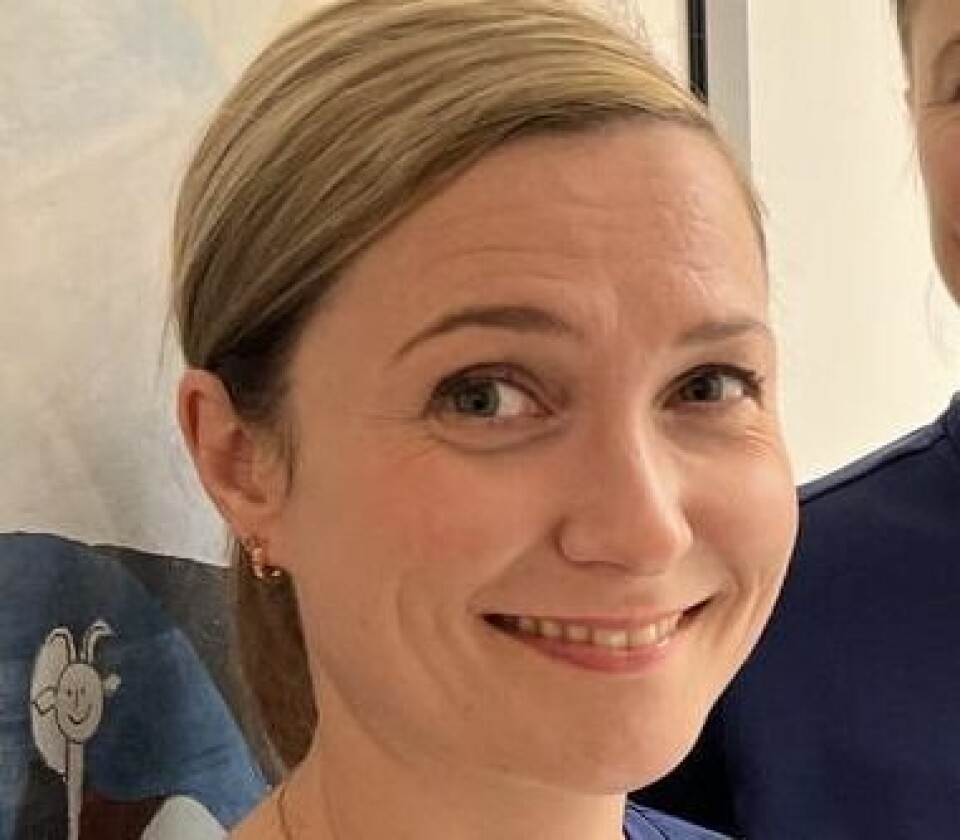 Aleksandra Zakariassen jobber som tannlege på Fauske. Aleksandra Zakariassen jobber som tannlege på Fauske. Foto: Espen Johansen