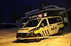 Politiet rykket ut til en adresse i Sørfold etter melding til AMK klokken 04:52 1. nyttårsdag. Foto: Lise Berntzen