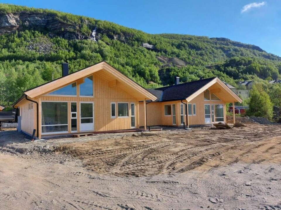 FERDIG. Bare uteområdet gjenstår. Kenneth Johansen sier at boligprosjektet på Charlottatippen er 95 prosent ferdig. FERDIG. Bare uteområdet gjenstår. Kenneth Johansen sier at boligprosjektet på Charlottatippen er 95 prosent ferdig. Foto: Sulitjelma boligfond
