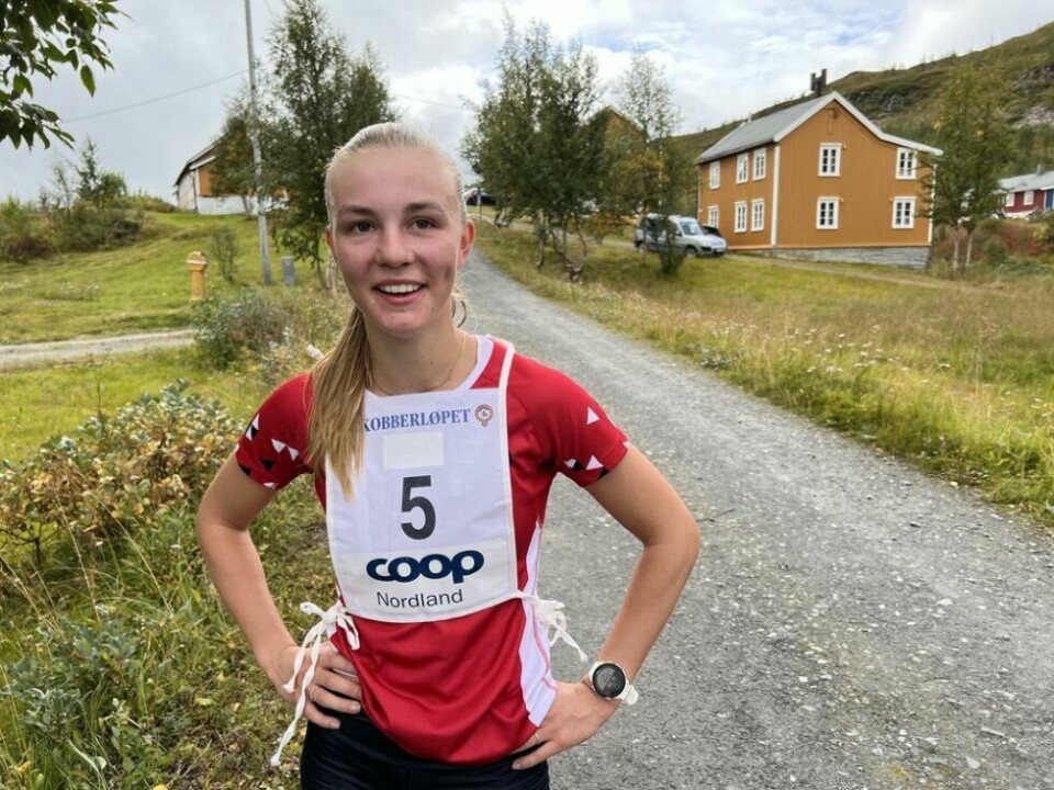 VANT KLART. Marie Risvoll Amundsen fra Fauske IL tok en ny seier i Kobberløpets fjelløp. - Jeg er fornøyd, men åpnet kanskje litt vel hardt, sa hun etter målgang. VANT KLART. Marie Risvoll Amundsen fra Fauske IL tok en ny seier i Kobberløpets fjelløp. - Jeg er fornøyd, men åpnet kanskje litt vel hardt, sa hun etter målgang. Foto: Espen Johansen