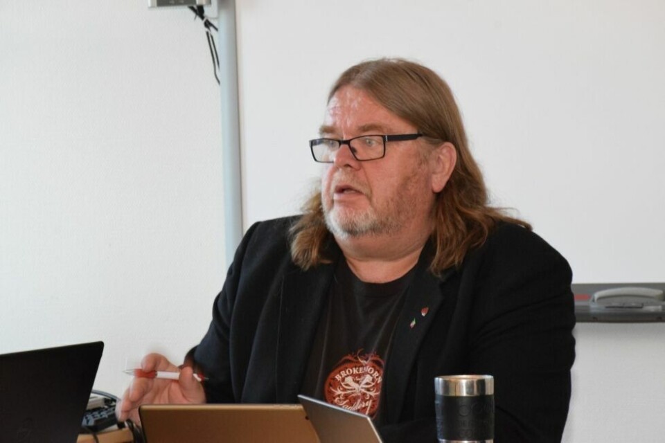 Ole Tobias Orvin i SV. Ole Tobias Orvin i SV.