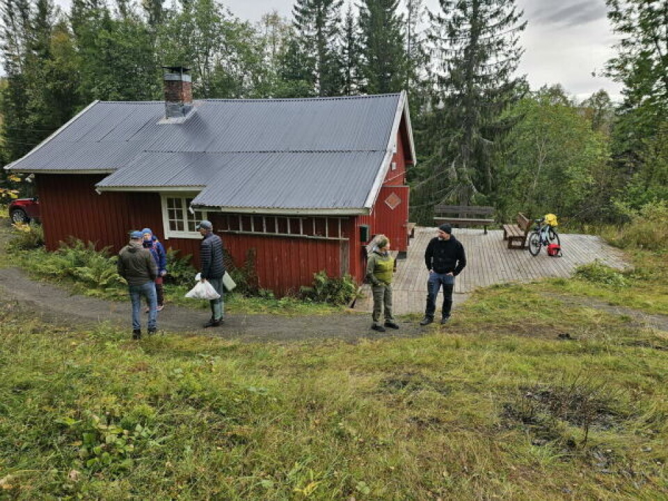 TUR. Ordførerens tur gikk i år fra parkeringsplassen i Fridalen til Fongen-hytta i Valnesfjord. TUR. Ordførerens tur gikk i år fra parkeringsplassen i Fridalen til Fongen-hytta i Valnesfjord. Foto: privat