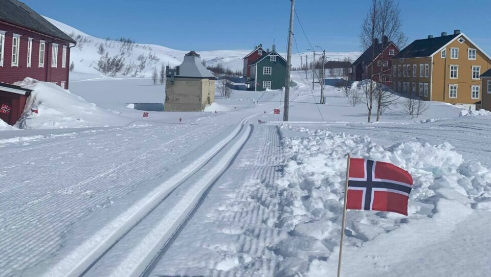 17. mai på Jakobsbakken17. mai på Jakobsbakken i Sulitjelma.