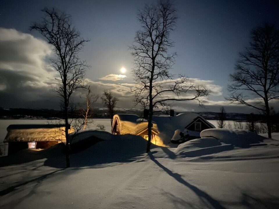 Bilder fra årets påske!STEMNING. Hyttepåske.