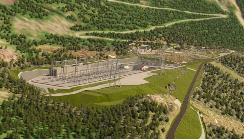 UGYLDIG. Konsesjonen for dette enorme anlegget var ikke gyldig, men Statnett og samene vil i høst gå i dialog for å finne en løsning. UGYLDIG. Konsesjonen for dette enorme anlegget var ikke gyldig, men Statnett og samene vil i høst gå i dialog for å finne en løsning. Foto: Skjermdump fra Statnetts planer