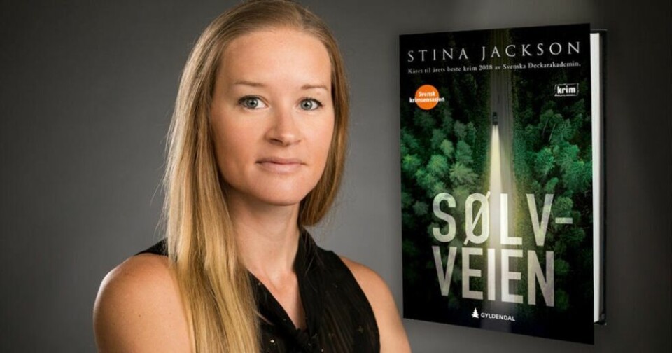 BESTE KRIM. Stina Jackson fra Skellefteå har gitt ut nordens beste krimbok i år, og søndag snakker hun om 'Silvervägen' på besøk i Saltdal. BESTE KRIM. Stina Jackson fra Skellefteå har gitt ut nordens beste krimbok i år, og søndag snakker hun om 'Silvervägen' på besøk i Saltdal. Foto: Gyldendal
