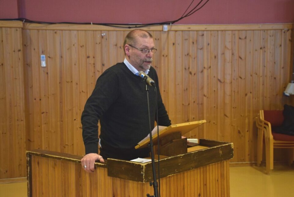 Ordfører Lars Kr. H. Evjenth (Ap) svarer på kritikken fra Sten Robert Hansen (H) i et leserbrev. Ordfører Lars Kr. H. Evjenth (Ap) svarer på kritikken fra Sten Robert Hansen (H) i et leserbrev. Foto: Eva S. Winther