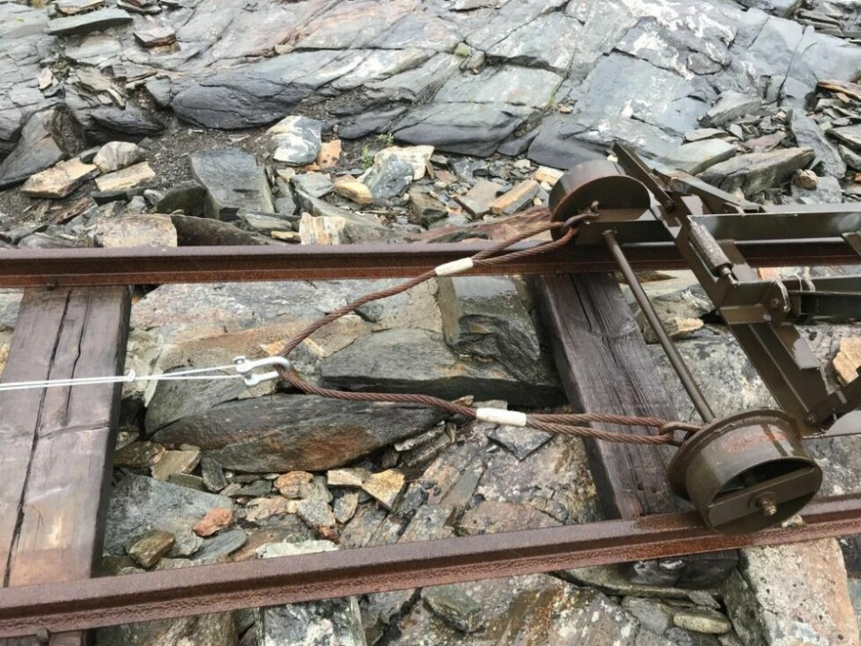 BYTTET. Ny vaier er på plass på båtdraget i Balvatn. BYTTET. Ny vaier er på plass på båtdraget i Balvatn. Foto: Statskog fjelltjenesten