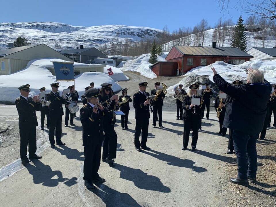 17. mai 202017. mai i Sulitjelma 2020.