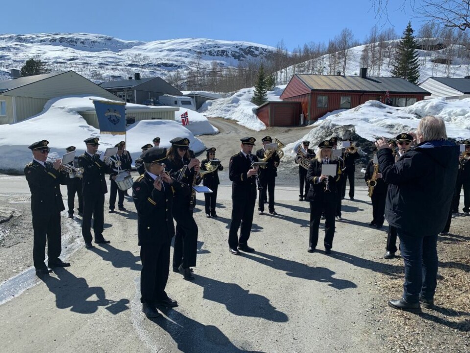 17. mai 202017. mai i Sulitjelma 2020.