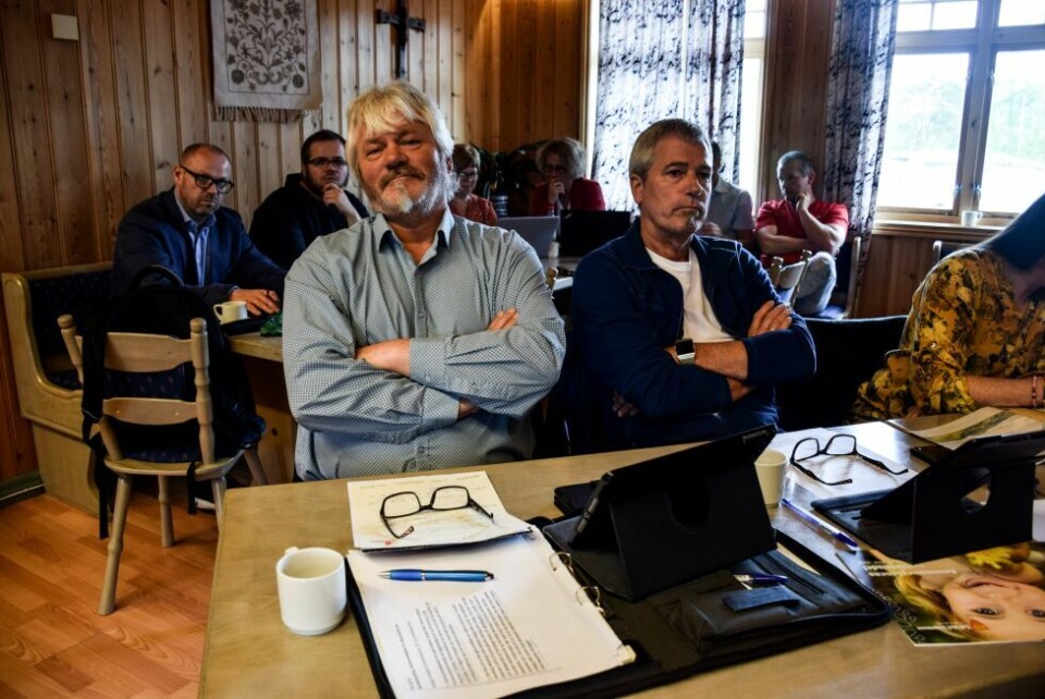 FOR. Ronny Sortland og FrP har hele veien ønsket å si ja til masseuttak på Drageid. Nå ønsker de å få til et felles forslag med Senterpartiet som har snudd, men som ønsker en del restriksjoner som FrP ikke ønsker å være med på. FOR. Ronny Sortland og FrP har hele veien ønsket å si ja til masseuttak på Drageid. Nå ønsker de å få til et felles forslag med Senterpartiet som har snudd, men som ønsker en del restriksjoner som FrP ikke ønsker å være med på. Foto: Tarjei Abelsen