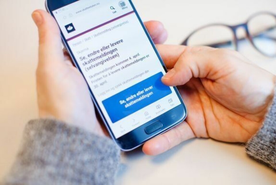 Dersom du skal gjøre endinger i skattemeldinga, må du gjør det før 1. mai. Dersom du skal gjøre endinger i skattemeldinga, må du gjør det før 1. mai. Foto: Skatteetaten