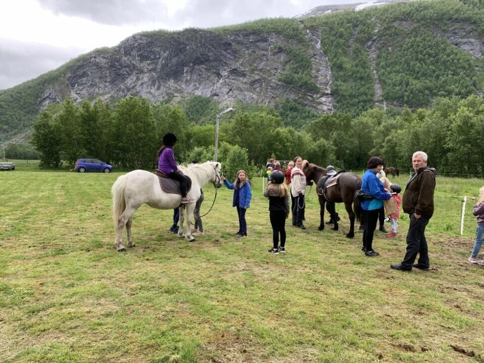 Bygdefolkets dagRidning for barn