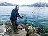 TILBAKE. Salah Eddin Mohamad Saeed er tilbake i Sørfold etter en periode med jobbing i Bodø. Nå skal han være sommervikar på Elkem Salten. Foto: Tarjei Abelsen