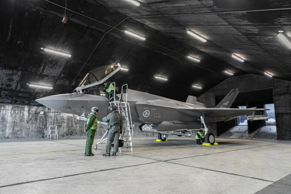 PÅ OPPDRAG. Det norske Luftforsvaret har vært stasjonert på en gammel amerikansk base på Island de siste fire ukene. PÅ OPPDRAG. Det norske Luftforsvaret har vært stasjonert på en gammel amerikansk base på Island de siste fire ukene. Foto: Ole Andreas Vekve, Forsvaret