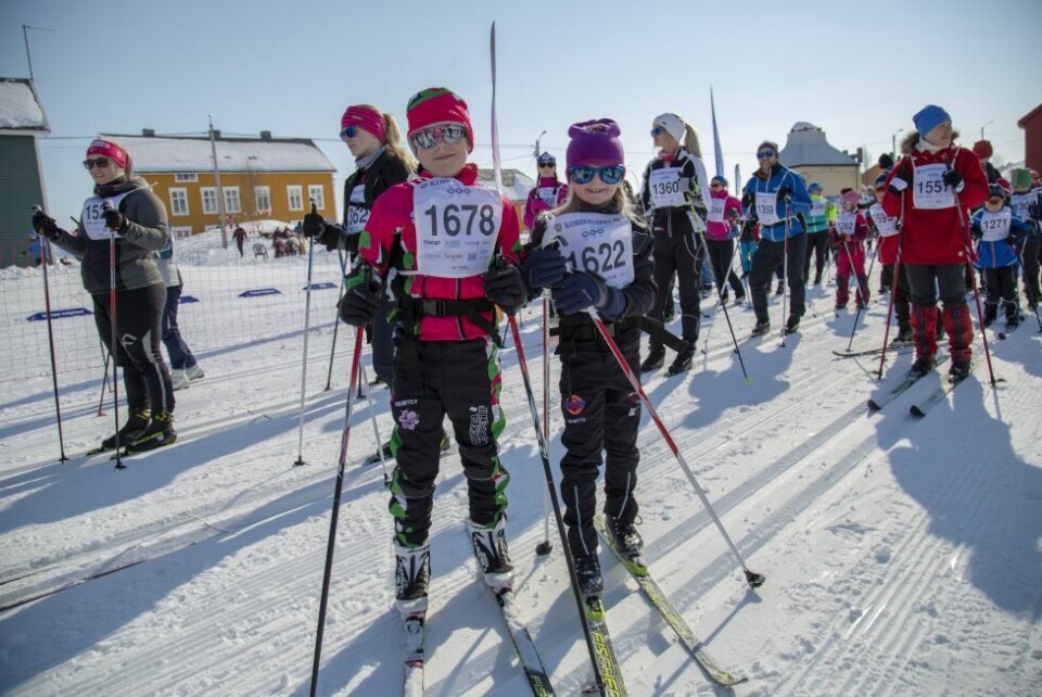 Se bilder fra starten på 11-kilometeren