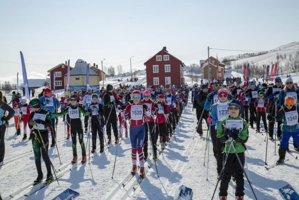 Se bilder fra starten på 11-kilometeren