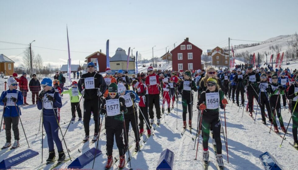 Se bilder fra starten på 11-kilometeren