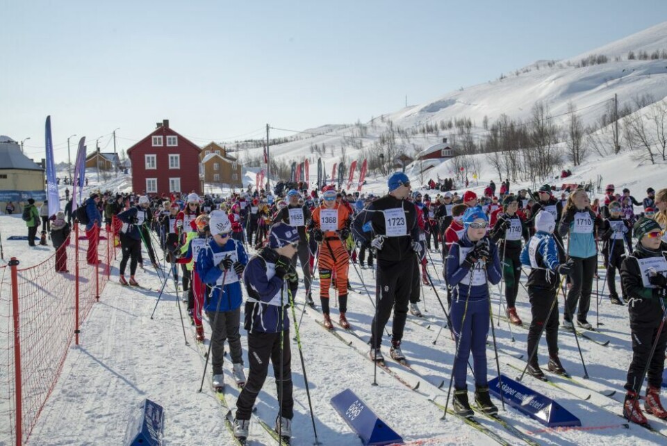 Se bilder fra starten på 11-kilometeren