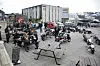 Fauske motorshow ble arrangert første gang i 2017. Også i år skal motorinteresserte møtes i Fauske sentrum. Foto: Frida Kalbakk