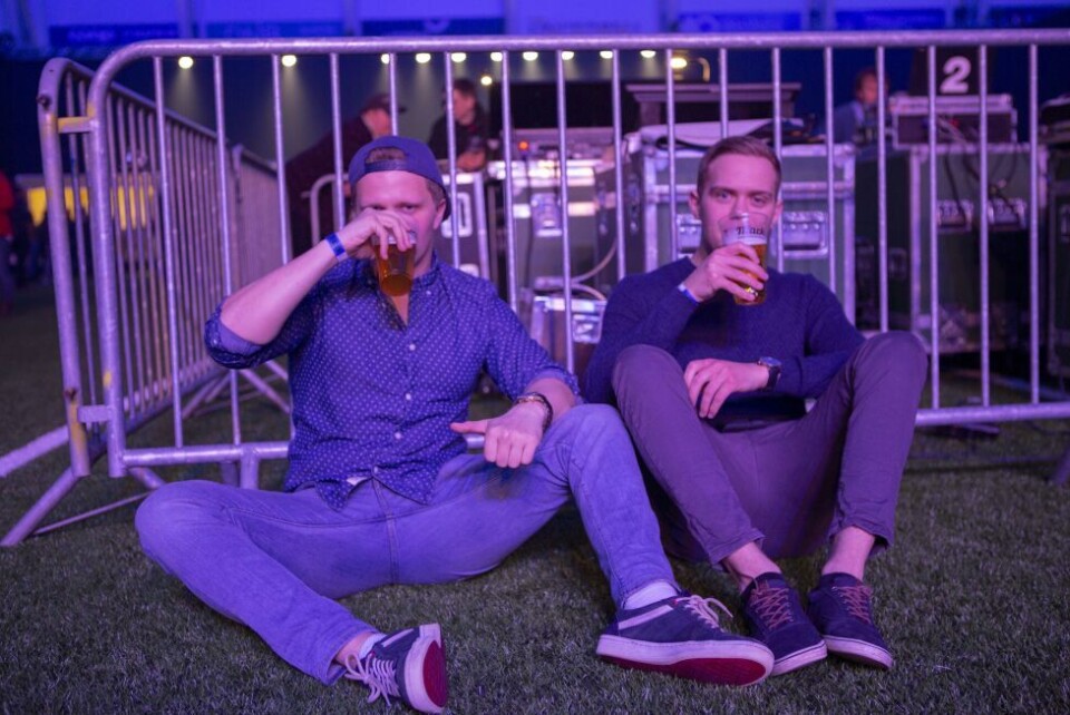Bjørn Rosenström startet festen