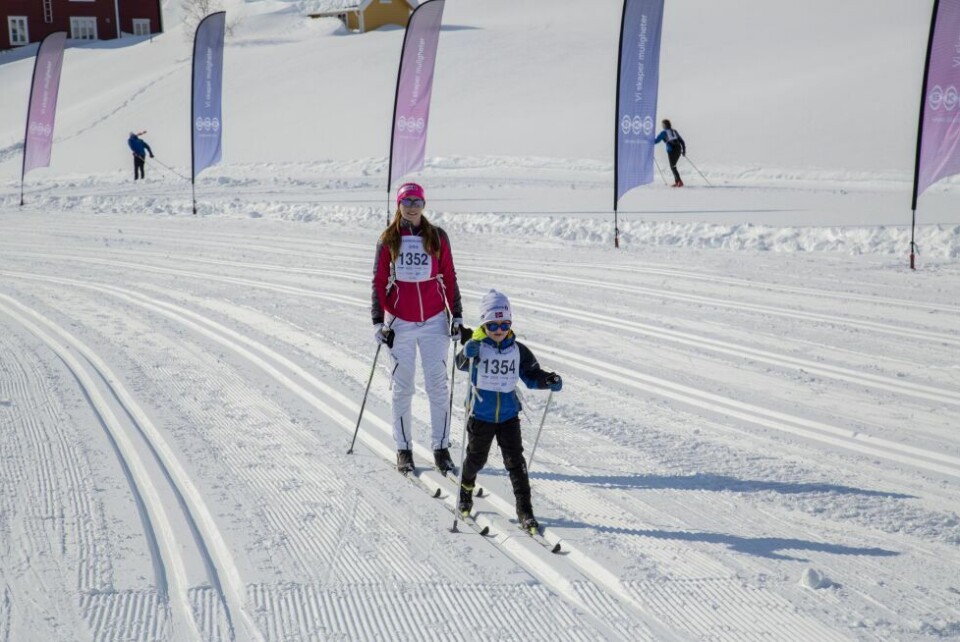 Se bilder fra starten på 11-kilometeren